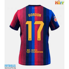 Billiga Barcelona Anthony Gordon #17 Hemmatröja 2026-27 Kortärmad